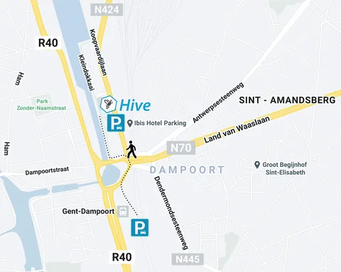 How to get to the office Map