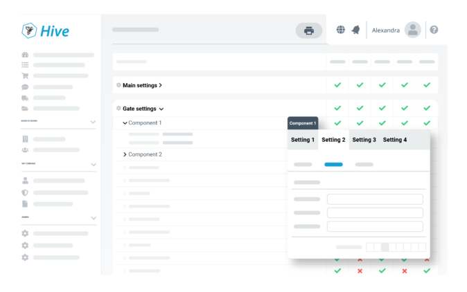 Hive Design Studio blurred