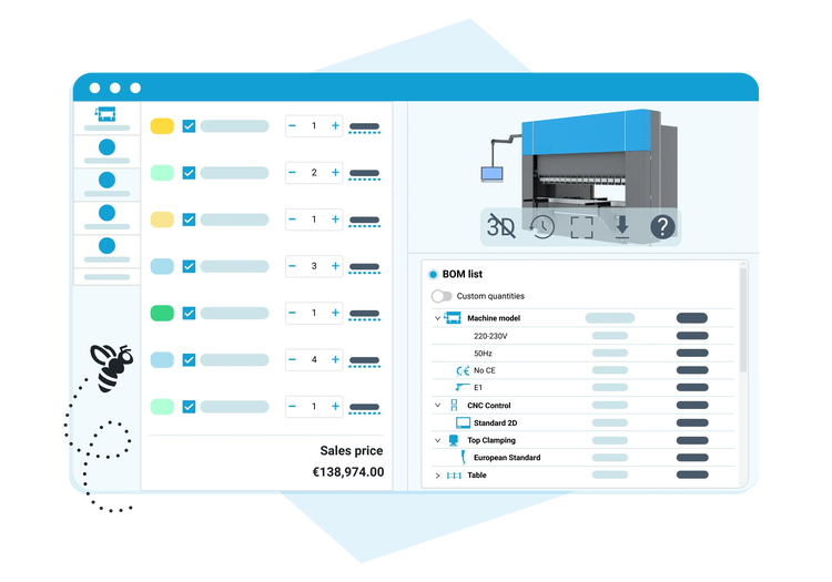 4 Automated accurate pricing and Bill Of Materials